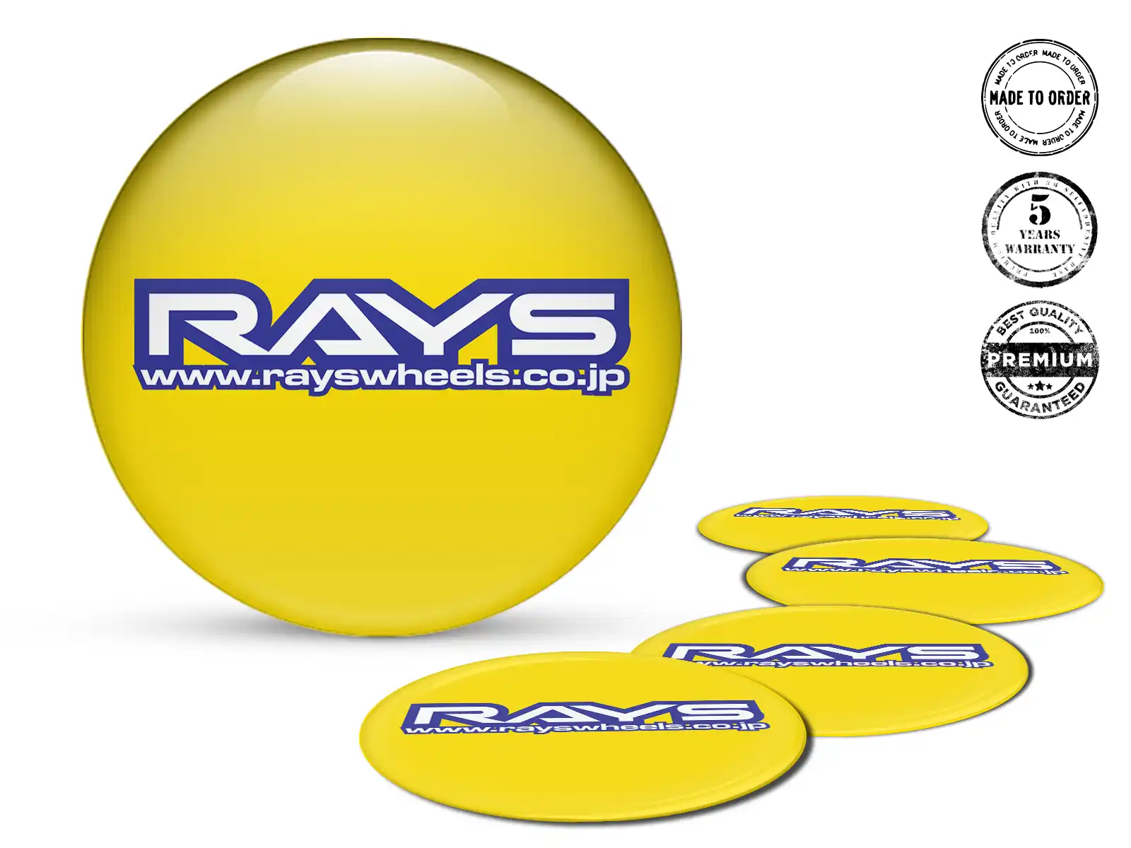 Rays Silikonsticker Professionell Quantum Racing